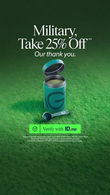 AG1 by Athletic Greens creative