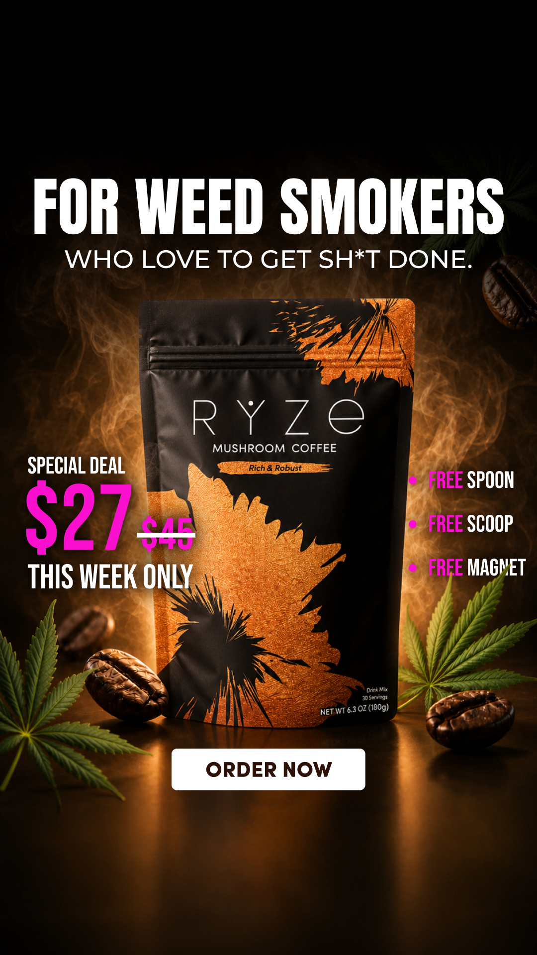 RYZE Superfoods creative